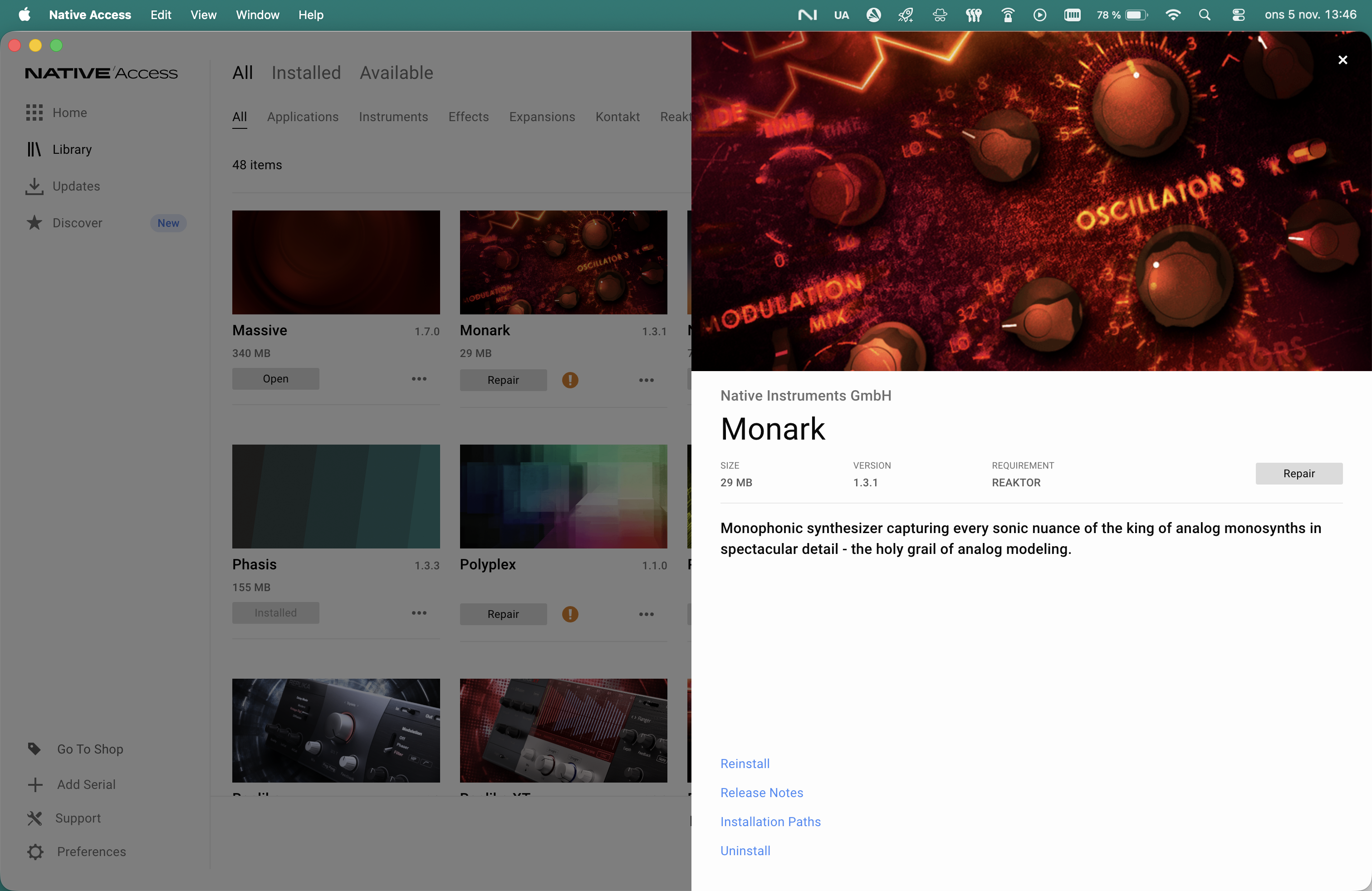 Native Instruments Monark